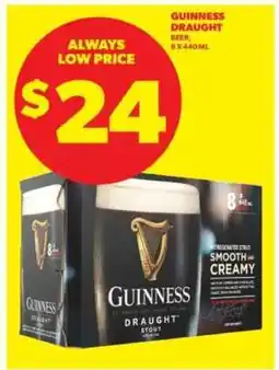Real Canadian Liquorstore Guinness Draught Beer offer
