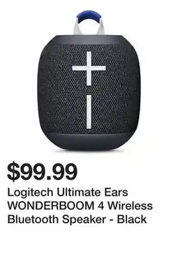 Newegg Logitech Ultimate Ears WONDERBOOM 4 Wireless Bluetooth Speaker - Black offer