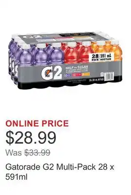 Costco Gatorade G2 Multi offer