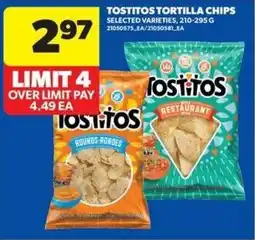 Real Canadian Superstore Tostitos tortilla chips offer