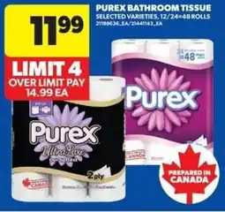 Real Canadian Superstore Purex bathroom tissue offer