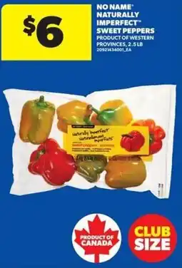 Real Canadian Superstore No name naturally imperfect sweet peppers offer