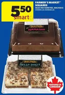 Real Canadian Superstore Farmer's market squares offer