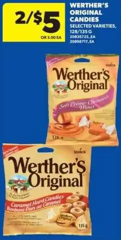 Real Canadian Superstore Werther's original candies offer
