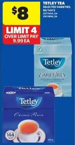 Real Canadian Superstore Tetley tea offer