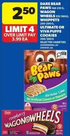 Real Canadian Superstore Dare bear paws offer