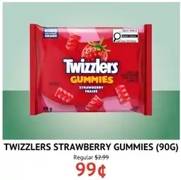 Guardian Pharmacy Twizzlers strawberry gummies offer