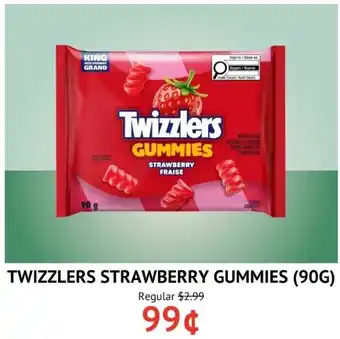 Twizzlers strawberry gummies