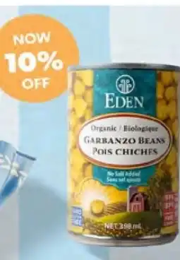 Blush Lane Organics Organic / Biologique Gabranzo Beans Pois Chiches offer