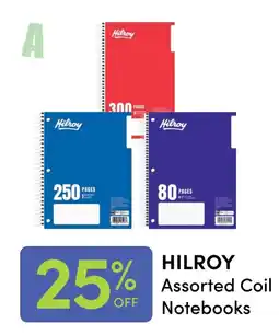 Value Drug Mart Hilroy Assorted Coil Notebooks offer