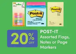Value Drug Mart POST-IT Assorted Flags, Notes or Page Markers offer