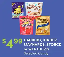 Value Drug Mart Cadbury, Kinder, Maynards, Storck or Werther's offer