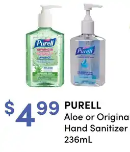 Value Drug Mart Purell Aloe or Original Hand Sanitizer offer