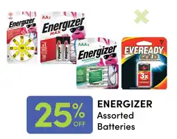 Value Drug Mart Energizer Assorted Batteries offer