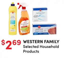 Value Drug Mart Western Family Selected Household Products offer