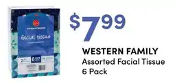 Value Drug Mart Western Family Assorted Facial Tissue offer