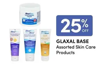 Glaxal Base Assorted Skin Care Products