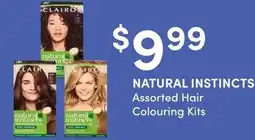 Value Drug Mart Natural Instincts Assorted Hair Colouring Kits offer