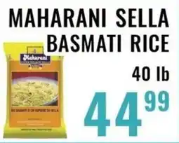 Mega Sanjha Punjab Grocery Store Maharani sella basmati rice offer