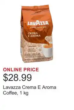 Costco Lavazza Crema E Aroma Coffee offer