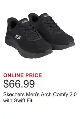 Costco Skechers Men's Arch Comfy 2.0 with Swift Fit offer