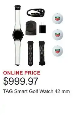 Costco TAG Smart Golf Watch 42 mm offer