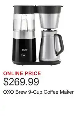 Costco OXO Brew 9-Cup Coffee Maker offer