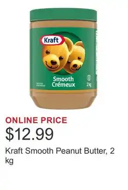 Costco Kraft Smooth Peanut Butter offer