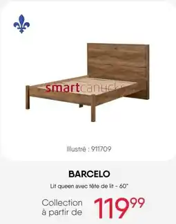 Meubles RD Barcelo Lit queen avec tête de lit - 60" offer