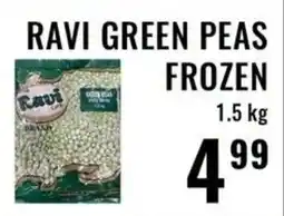 Mega Sanjha Punjab Grocery Store Ravi green peas frozen offer
