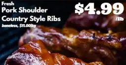Discovery Foods Fresh Pork Shoulder Country Style Ribs offer