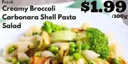 Discovery Foods Fresh Creamy Broccoli Carbonara Shell Pasta Salad offer