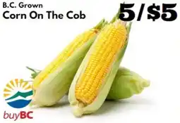 Discovery Foods B.C. Grown Corn On The Cob offer