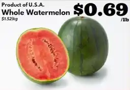 Discovery Foods Whole Watermelon offer