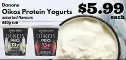 Discovery Foods Danone Oikos Protein Yogurts offer