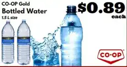 Discovery Foods CO-OP Gold Bottled Water offer