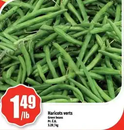 Bonanza Haricots verts Green beans Pr. E.U. offer
