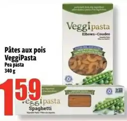 Bonanza Pâtes aux pois VeggiPasta Pea pasta offer