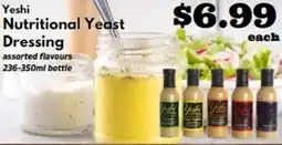 Discovery Foods Yeshi Nutritional Yeast Dressing offer