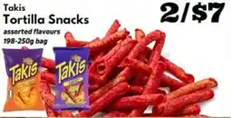 Discovery Foods Takis Tortilla Snacks offer