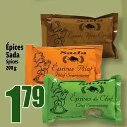 Bonanza Épices Sada Spices offer