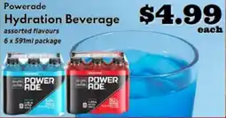 Discovery Foods Powerade Hydration Beverage offer