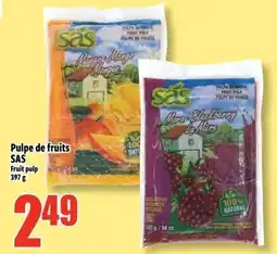 Bonanza Pulpe de fruits SAS Fruit pulp offer
