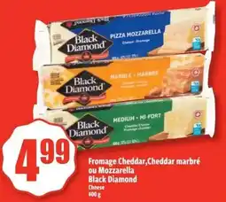 Bonanza Fromage Cheddar,Cheddar marbré ou Mozzarella Cheese offer