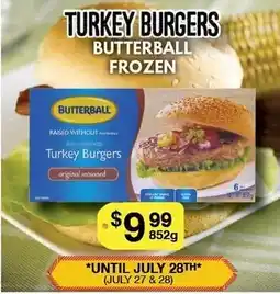 Lococo's Turkey burgers butterball frozen offer