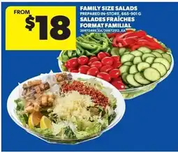 Real Canadian Superstore Family size salads offer