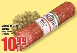 Bonanza Salami de Gênes Mastro Genoa Salami offer