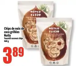 Bonanza Chips de noix de coco grillées Nutly offer