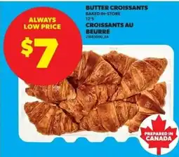 Real Canadian Superstore Butter croissants offer