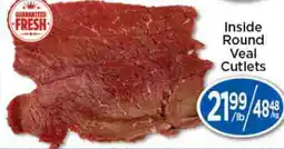 Lady York Inside Round Veal Cutlets offer